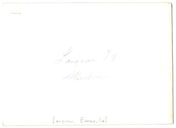 Fotografie & Manifesti: Fotografie Langnau / Emmental, Strassena – Usato da Berlin venduto da bartko-reher 1