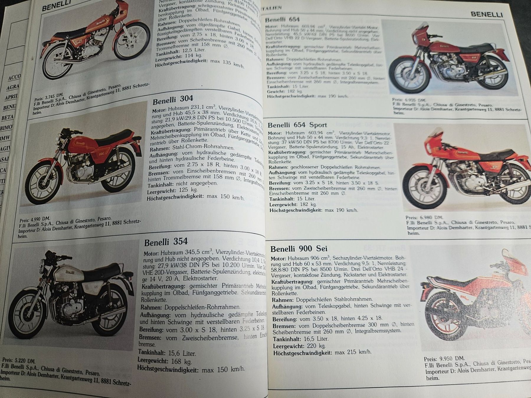 Revues & Magazines: Motorrad Aktuell 1986 Katalog  xx – D'occasion à Flawil par sr1_f6st 3