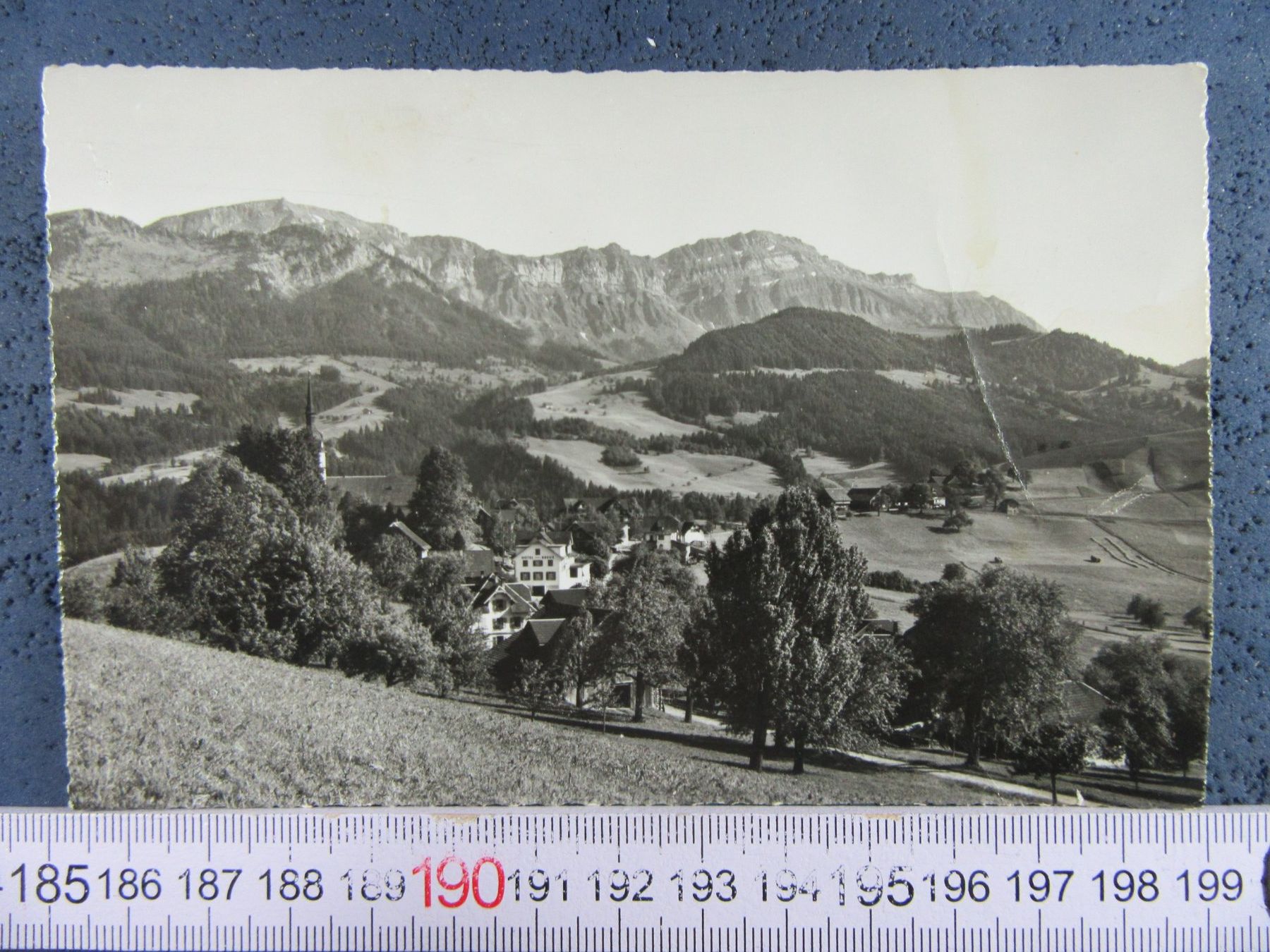 Cartoline postali: SCHWARZENBERG LU AK BESTOSSEN BUG – Usato da Ettingen venduto da Hausi4711