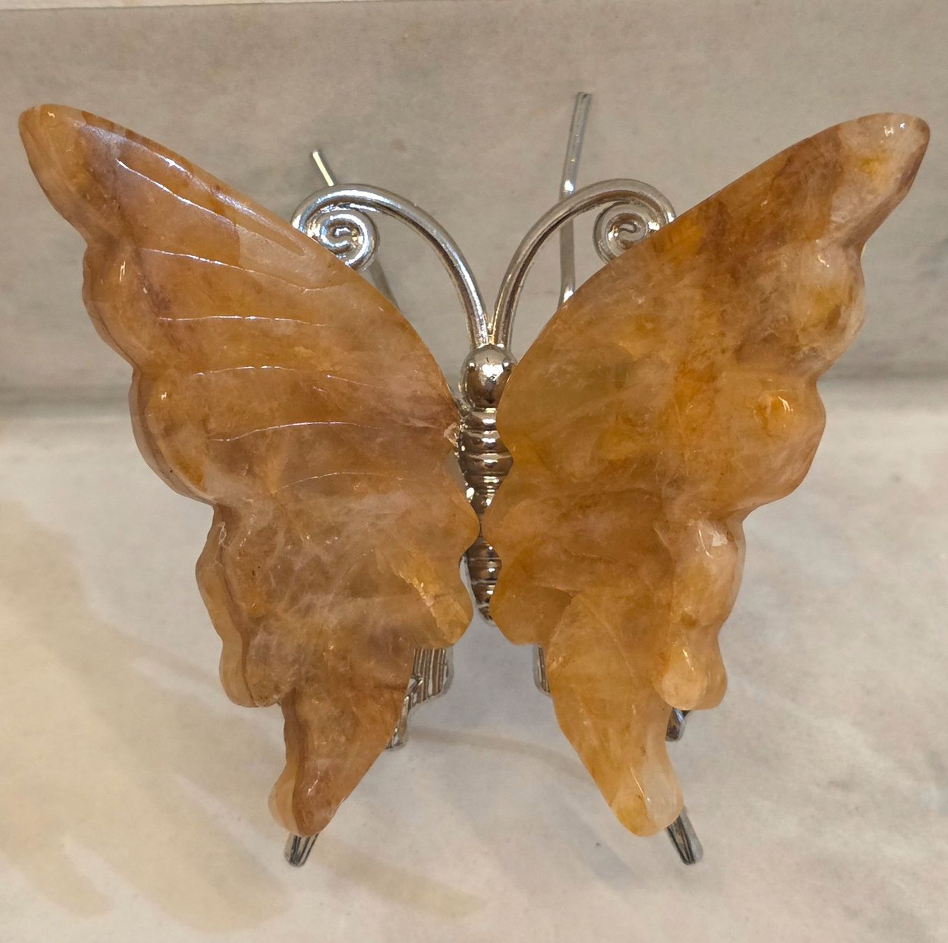 Minerali & Pietre curative: Golden Healer Schmetterling – Nuovo e nell'imballaggio originale da Matzingen venduto da Shay_Crystalz