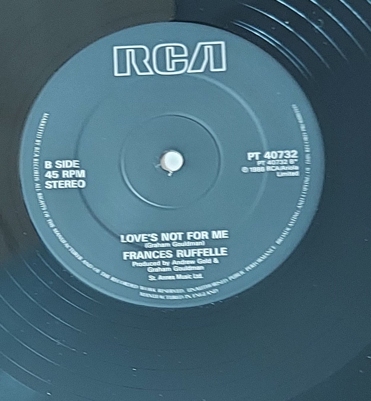 Schallplatten: MAXI - FRANCES RUFFELLE - HE'S MY HERO – Gebraucht aus Steckborn von Quo7 2