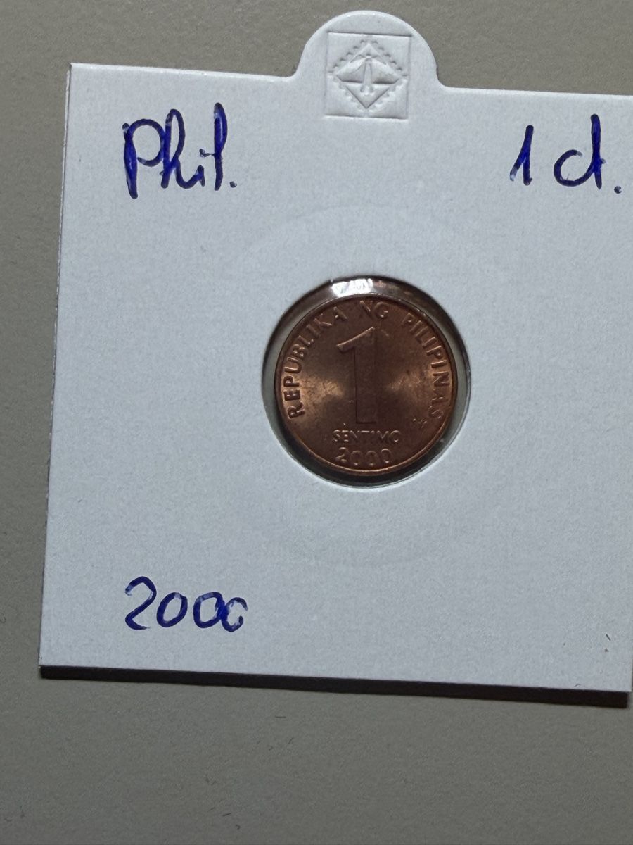 Tutti le monete: Philippines - 1 cent - 2000 – Usato da Payerne venduto da Mike1682