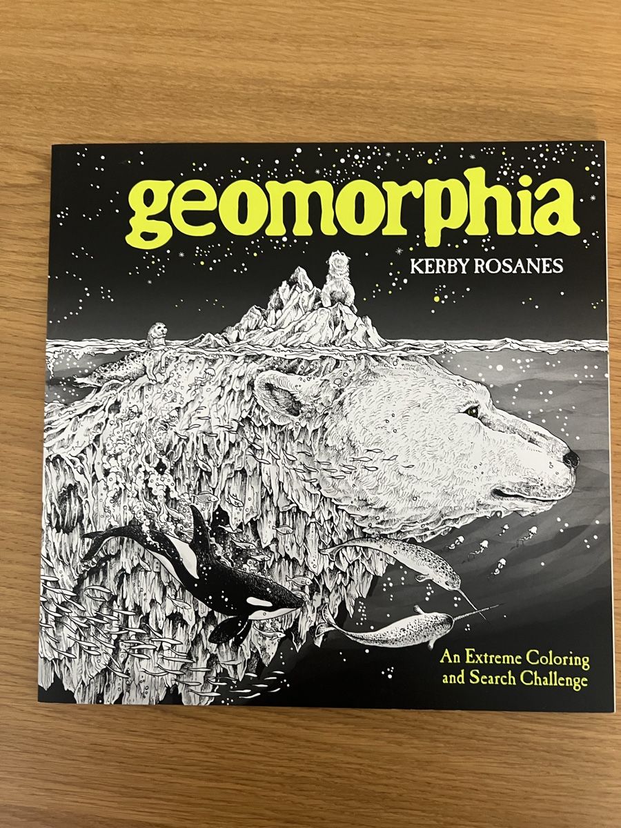 Livres: Malbuch - Kerby Rosanes - Geomorphia – D'occasion à Winterthur par Wikingerlady