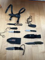 Messer Set 5 Stck. diverse Marken guter Zustand