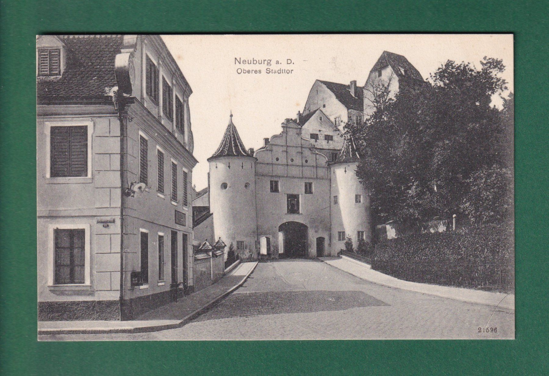 Cartes postales: NEUBURG - Oberes Tor – D'occasion à Pully par nicecards-shop