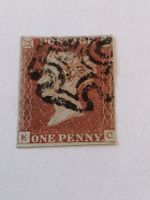 One Penny Red 1841, Platte 25