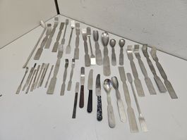 Vintage-Laborbesteck-Set circa 100 Stück