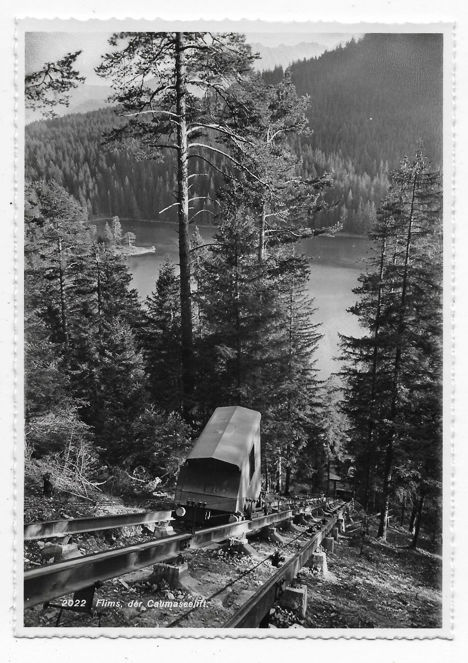 Cartoline postali: Flims, Der Caumaseelift – Usato da Hefenhofen venduto da Richsalz
