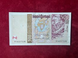 PORTUGAL - 500 Escudos 7 Novembro 2000 - João DE BARROS- UNZ