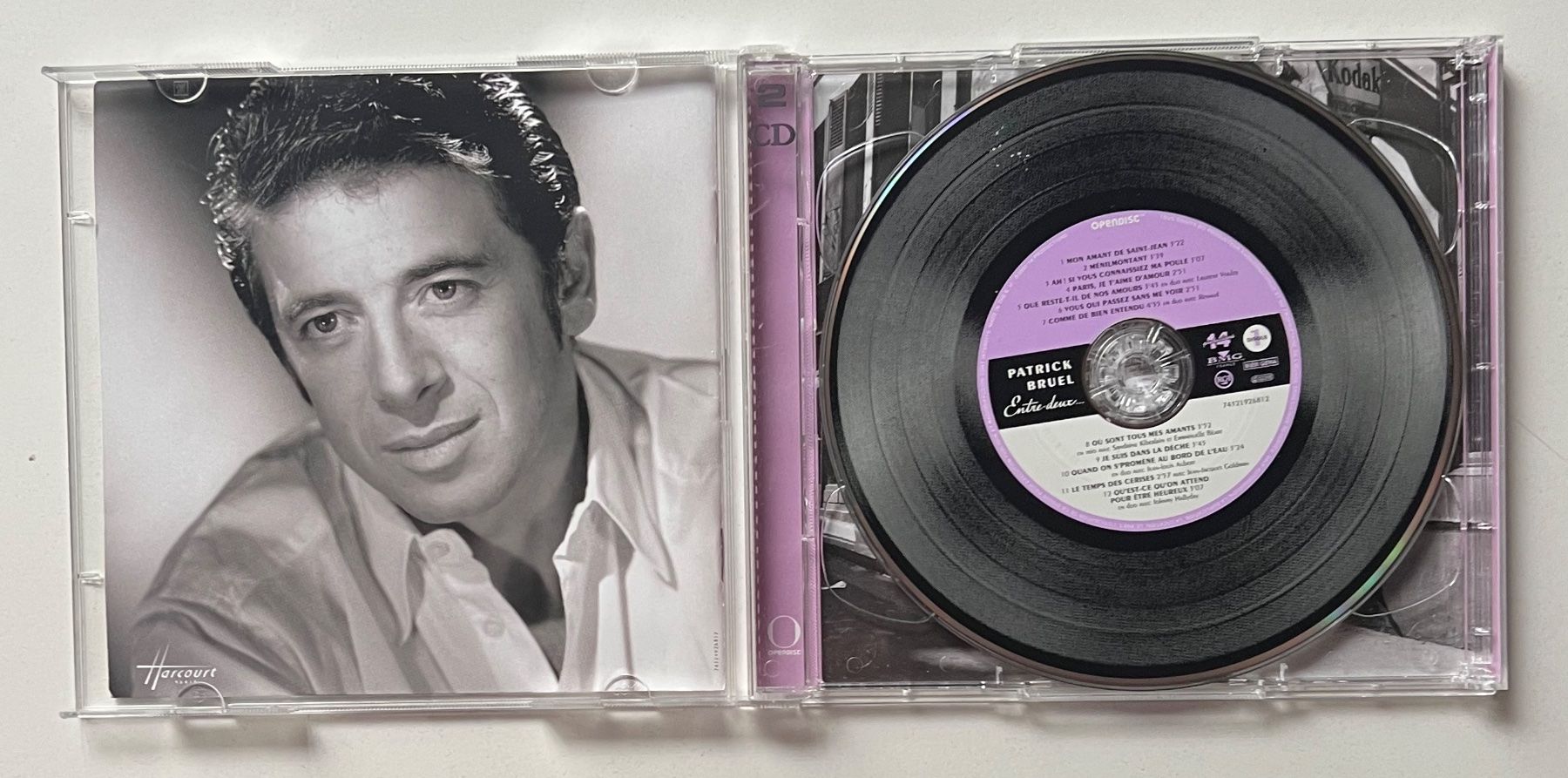 CD: Patrick Bruel / Entre-Deux... (2 CDs) – Usato da Näfels venduto da rottabi 2