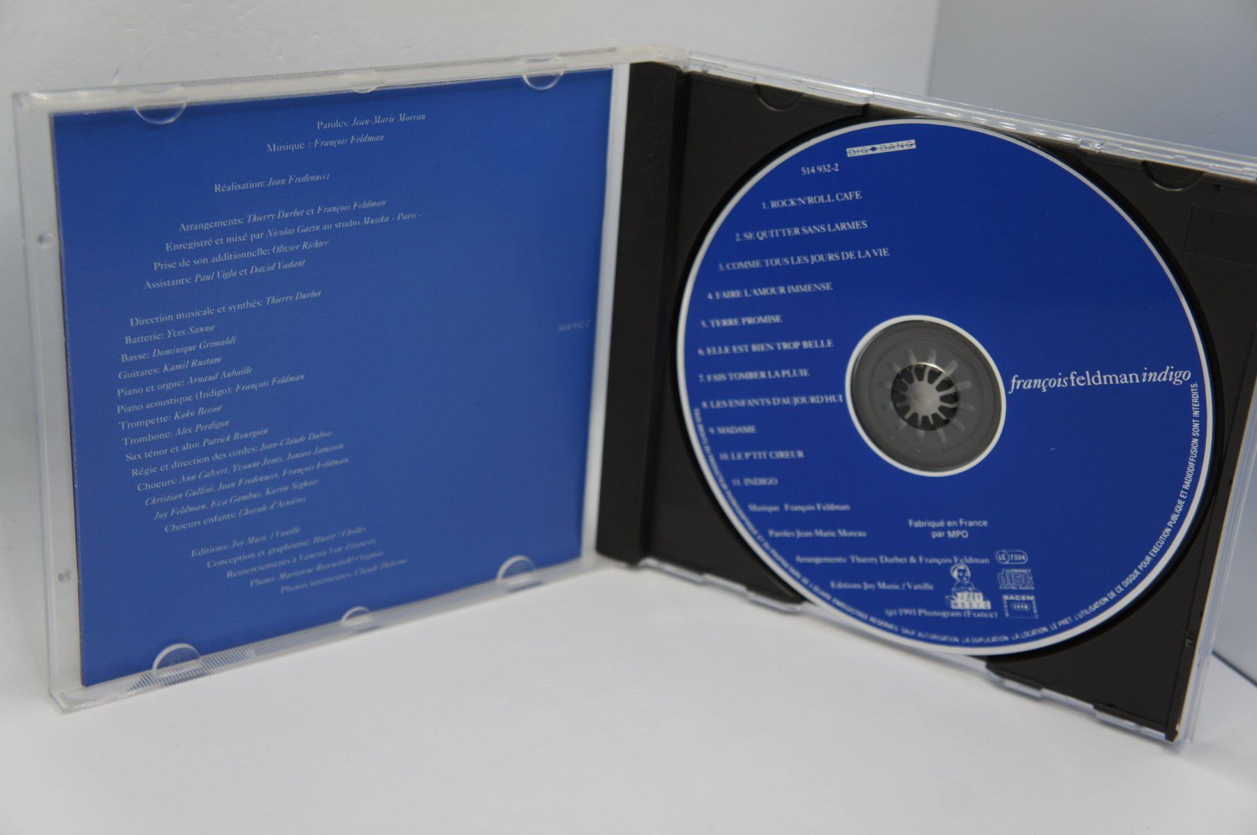 CDs: CD François Feldman – Indigo – Gebraucht aus Ernetschwil von luisvonerni 1