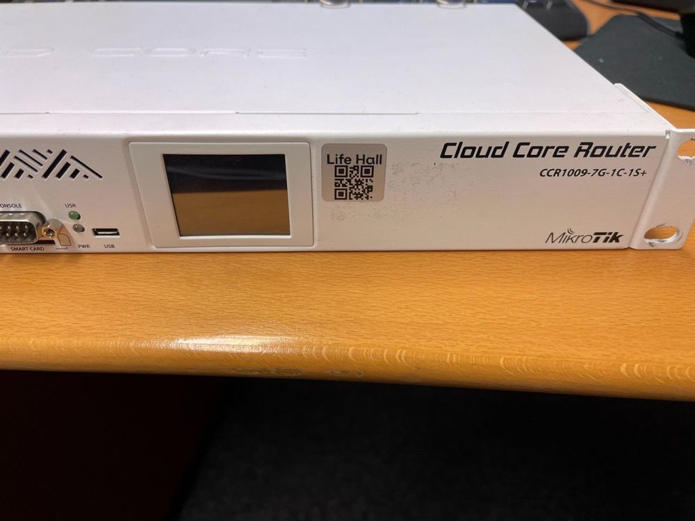 MikroTik CCR1009-7G-1C-1S+ Firewall | Acheter sur Ricardo
