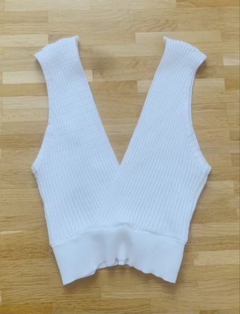 Zara Sommer Top Tiefer Ausschnitt S/M