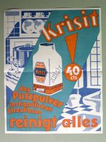 (p) KRISIT Putzpulver Werbung 1927