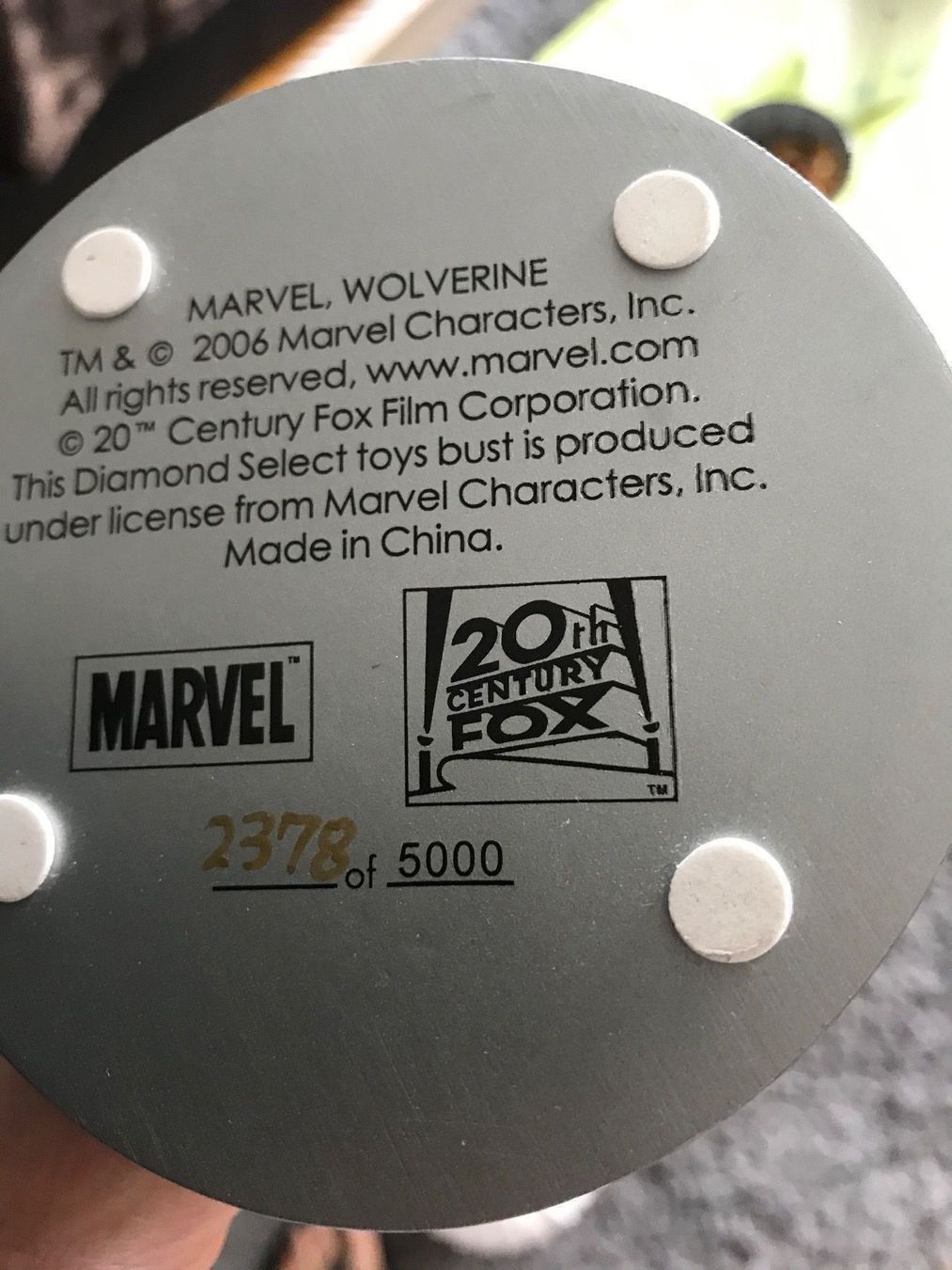 Statuette: Buste WOLVERINE X-MEN 3 E. Limitée 5000 – Usato da Le Lignon venduto da Aladdin67 2