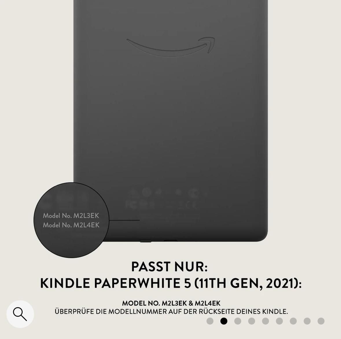Cover & Protezioni schermo: Kindle Case Honeycomb – Nuovo e nell'imballaggio originale da Brünisried venduto da san_74_bu 2