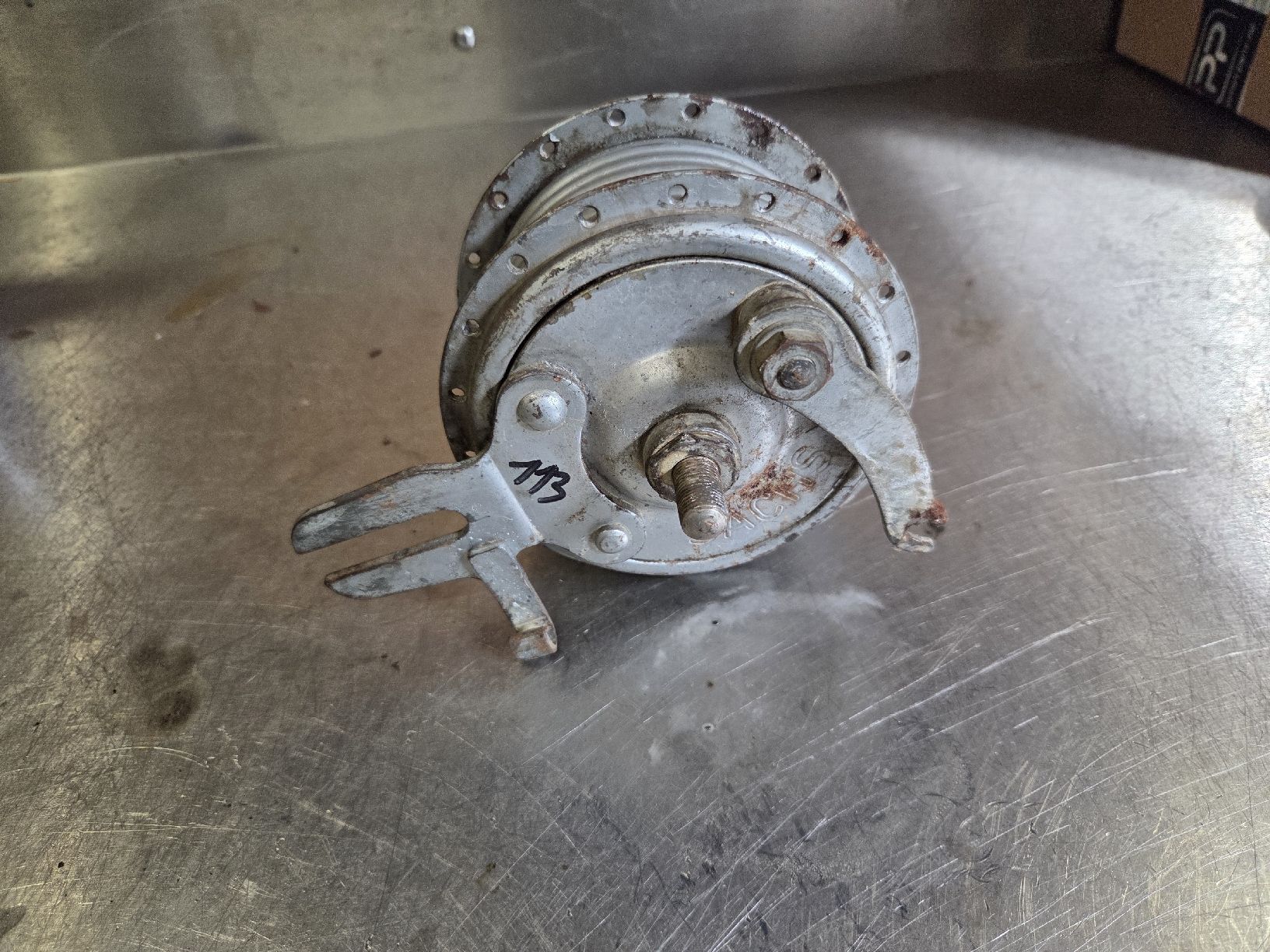 Sachs Parti ricambio per ciclomotori: Sachs 502 Radnabe  – Usato da Eichberg venduto da Schmid-Motos