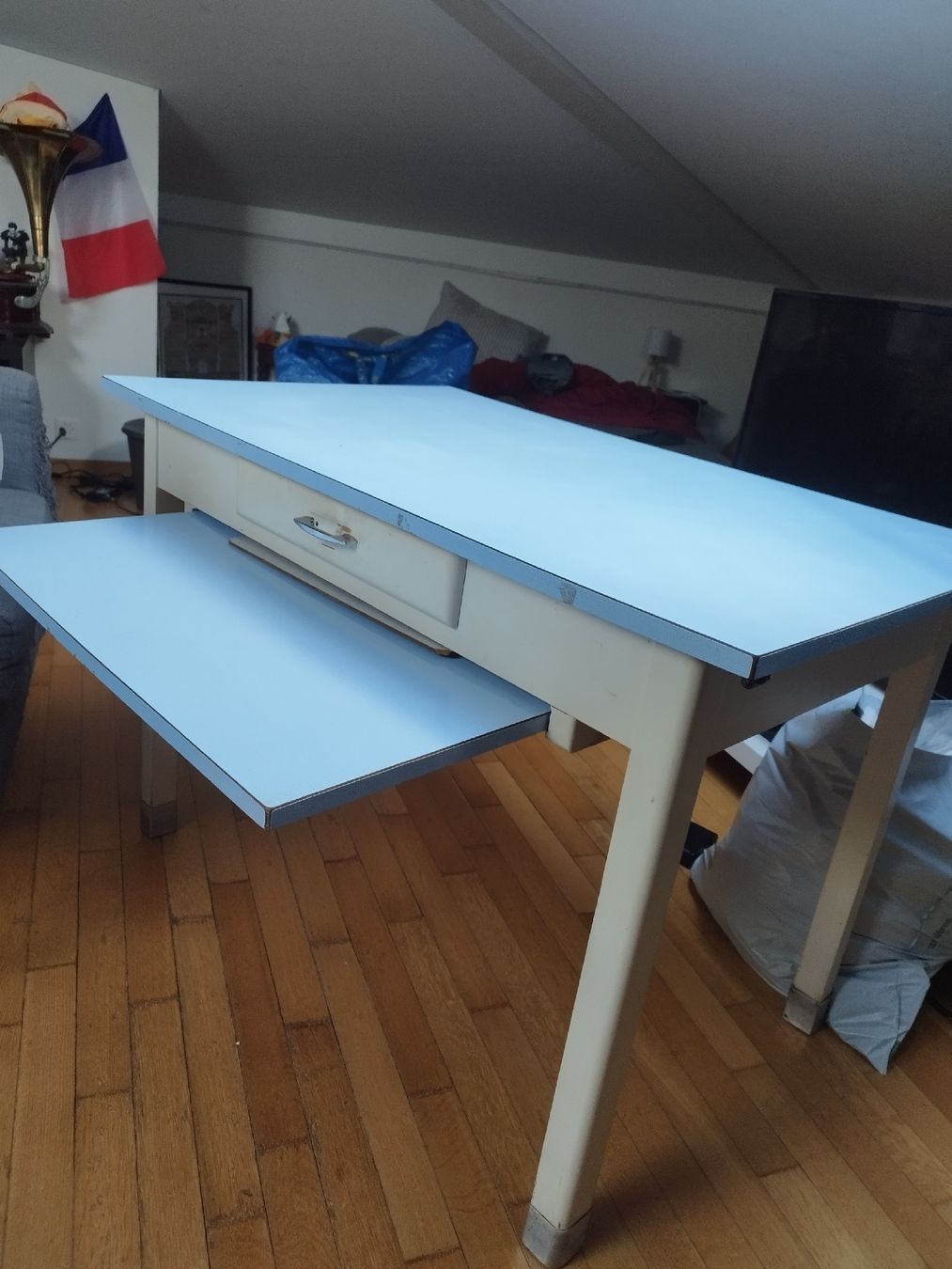 Tavoli: table vintage en formica avec rallonge – Usato da Pully venduto da sop_k29g 1