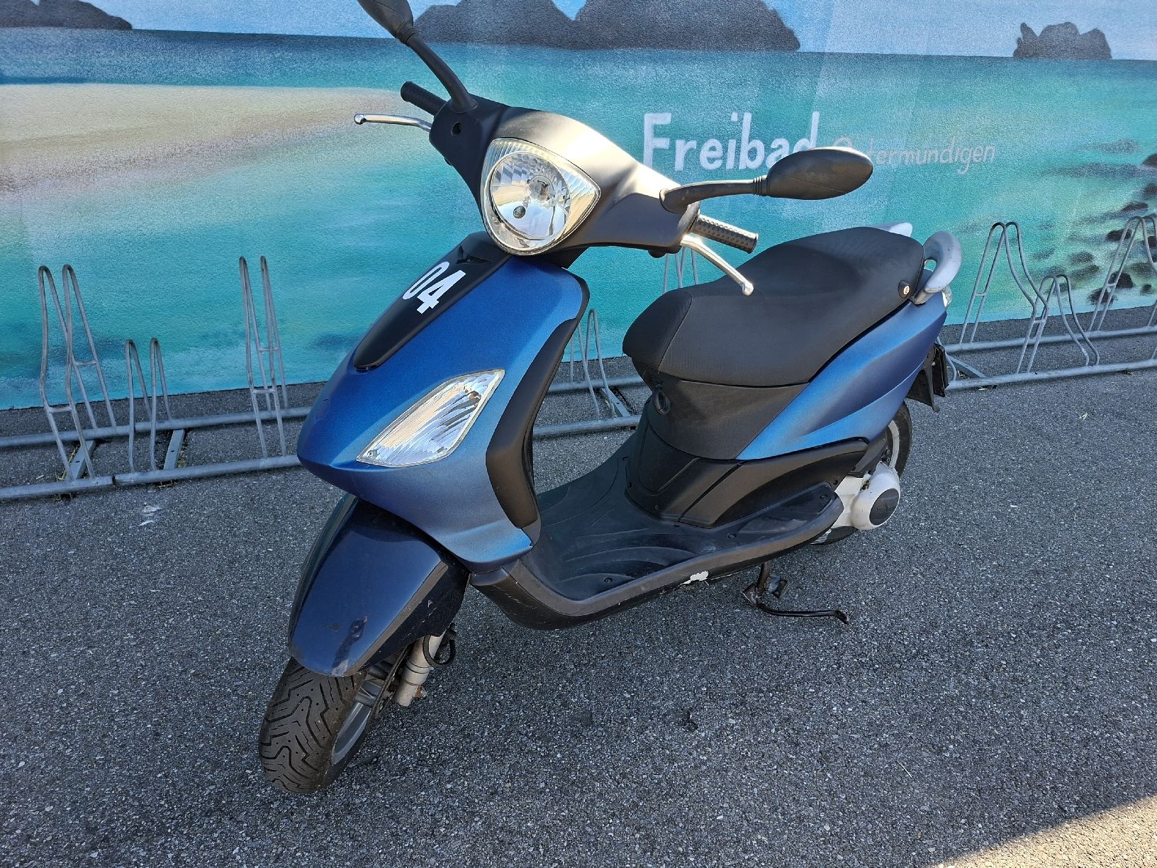 Piaggio Scooters: Roller Piaggio blue 125 ccm   – D'occasion à Ostermundigen par Ismett