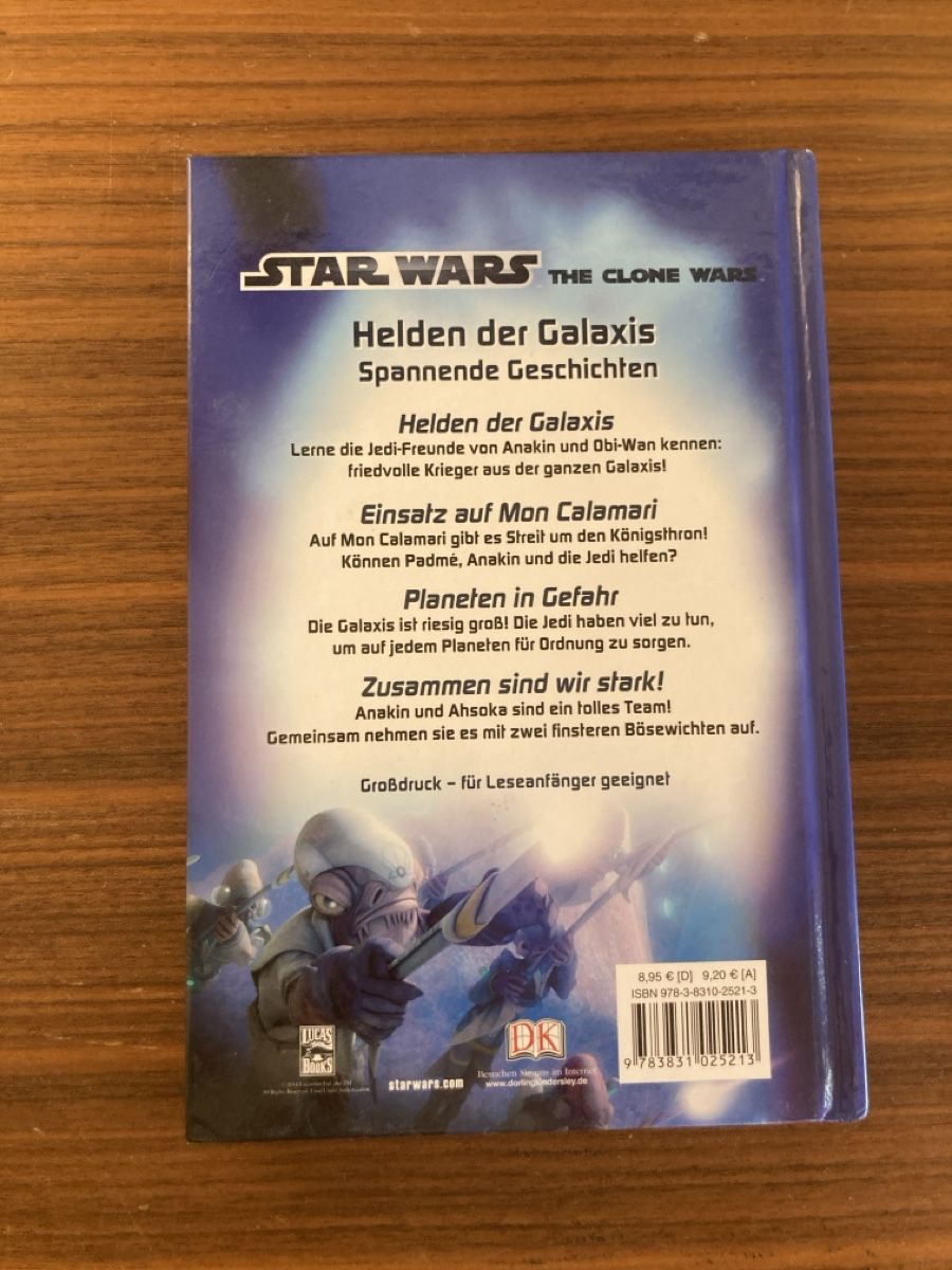 Bücher: Star Wars Buch  The Clone Wars Helden der Galaxis – Gebraucht aus Staad SG von sve_qt59 1