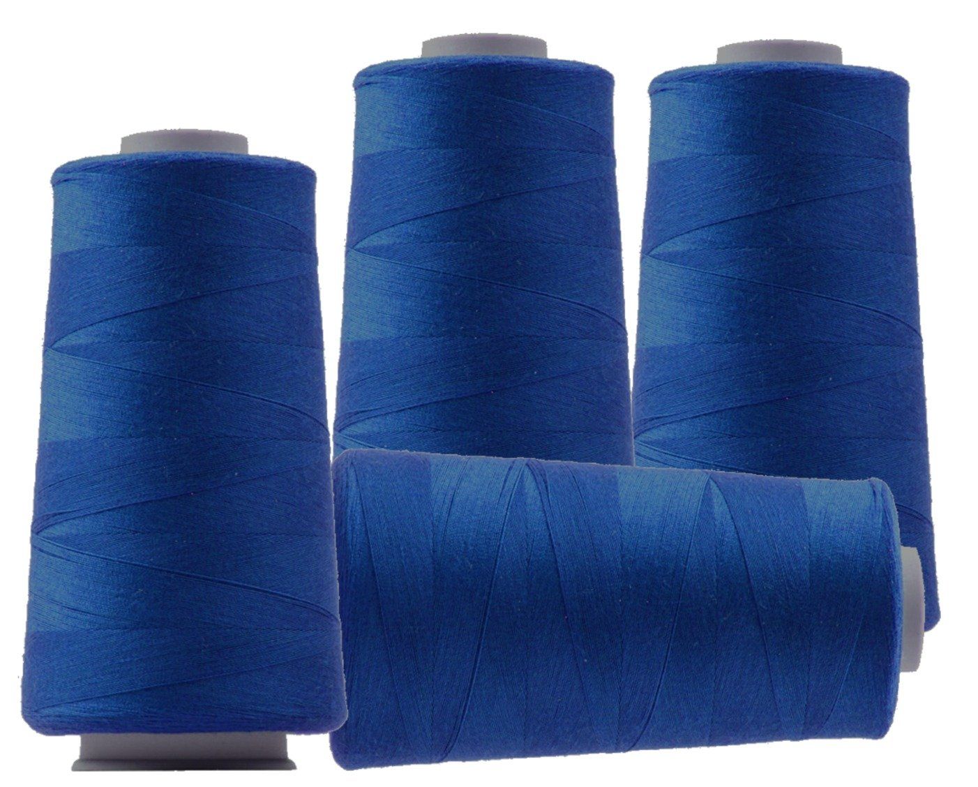 Cordicelle & Fili: Overlockgarn, 3000m, Polyester - blau 16 – Nuovo (secondo la descrizione) da Leimbach TG venduto da ziernaht