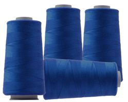 Overlockgarn, 3000m, Polyester - blau 16