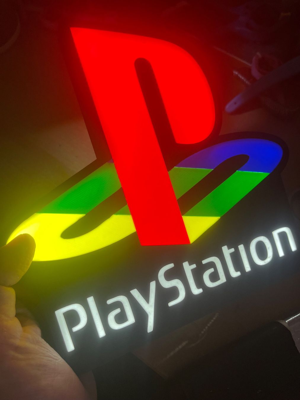Lampade: Lampe lightbox décoration Playstation – Nuovo (secondo la descrizione) da Noville venduto da Berlusconi55