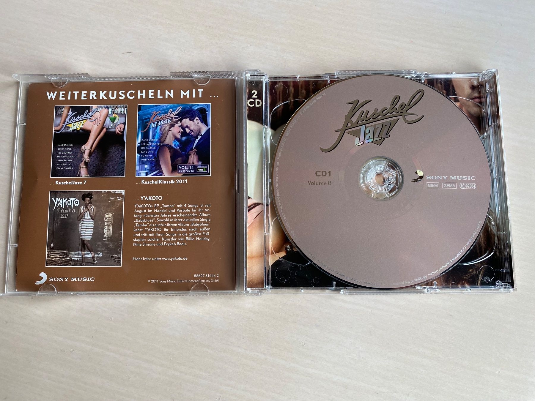 CDs: Kuscheljazz 2CD Vol.8 – Gebraucht aus Oberried Brienz von Chyara 2