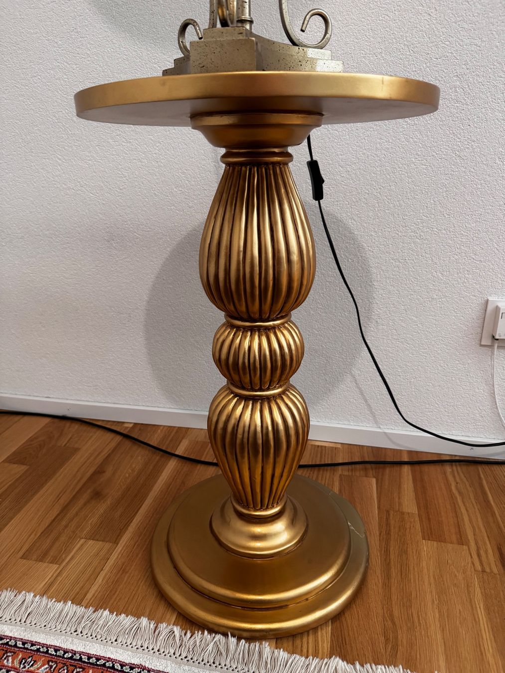 Lampen: Schirmlampe mit Sockel. – Gebraucht aus Delémont von Gutgeboren58 1