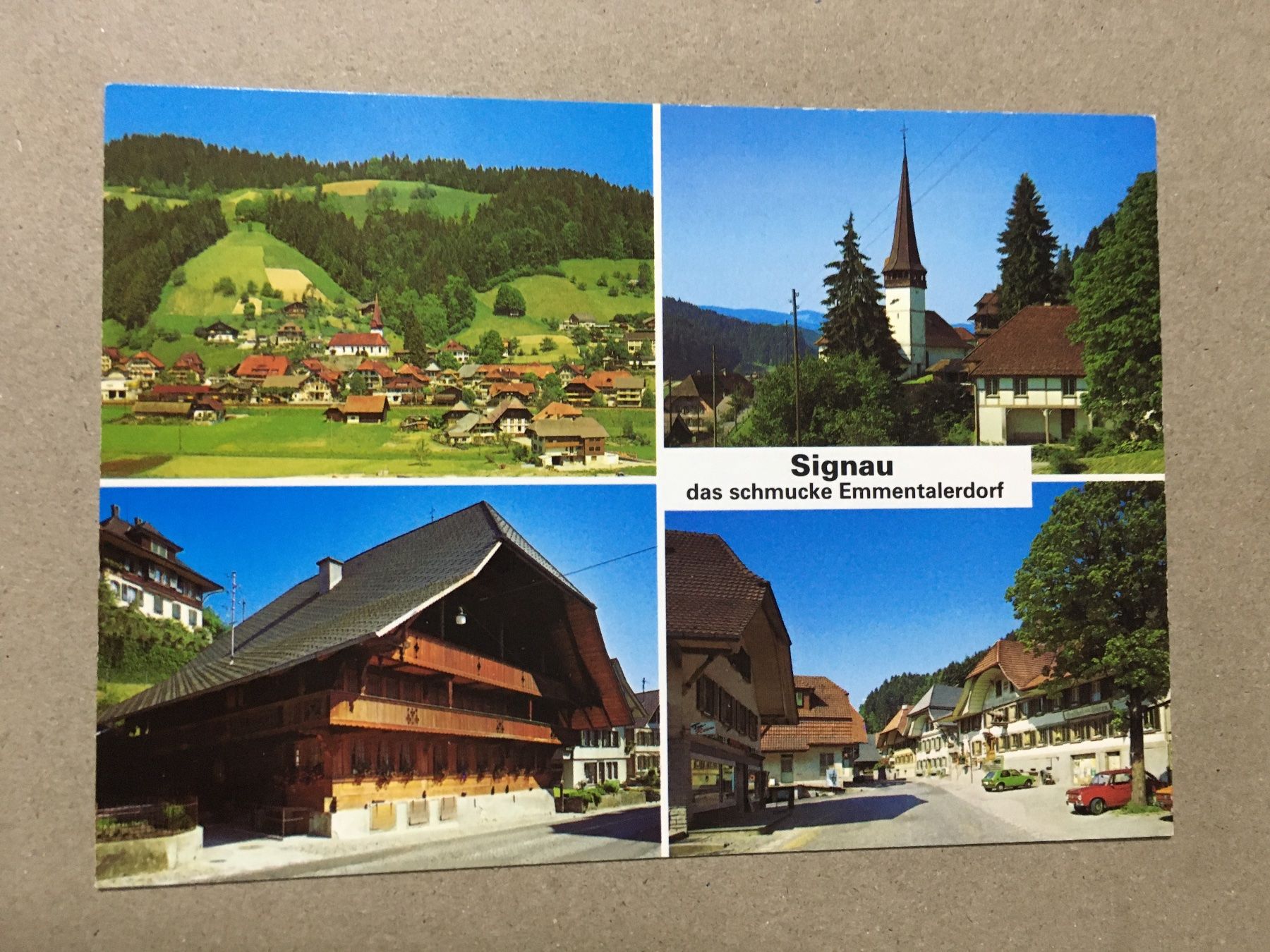 Cartoline postali: Signau Emmental Bern mehrbildrig – Usato da Küttigen venduto da Melisch1000
