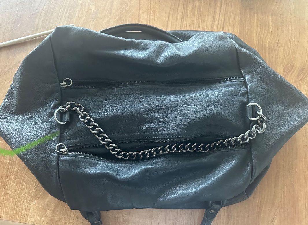 Gianni Chiarini Taschen: Gianni Chiarini sac en cuir noir – Gebraucht aus Prangins von Leelou11 1