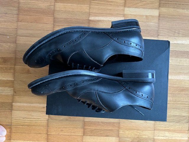 Scarpe da donna: Elegante schwarze Lederschuhe, Grösse 39 – Usato da Gossau Sg venduto da olles 1