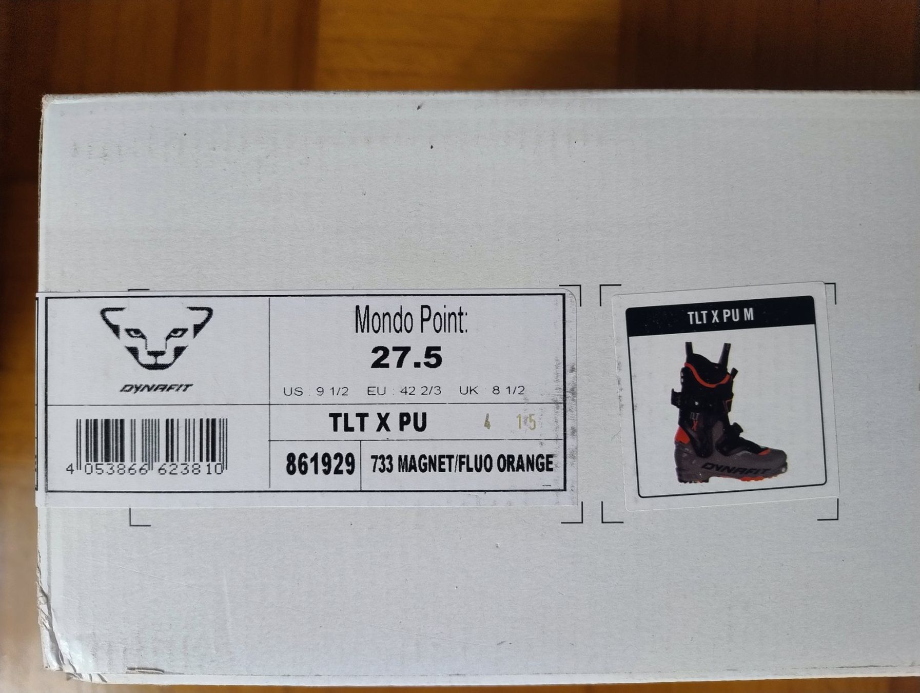 Dynafit Scarpe da uomo: Dynafit TLT X PU, 27.5, magnet/fluo orange – Nuovo (secondo la descrizione) da La Sarraz venduto da petit_chammossaire 9