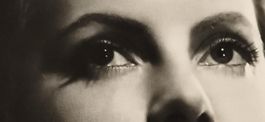 Photographie actrice Garbo noir et blanc 20*30cm