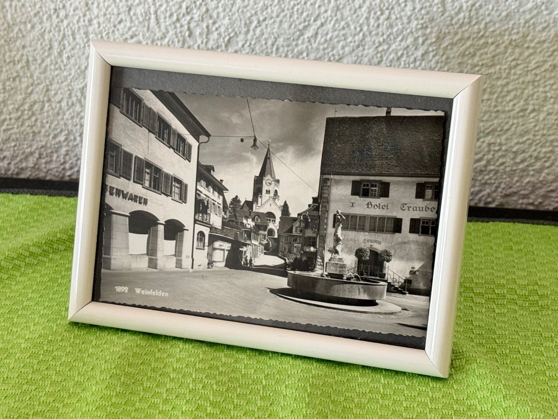 Cartes postales: Weinfelden Ansichtskarte 1892, im Rahmen – D'occasion à Weinfelden par Bauselina