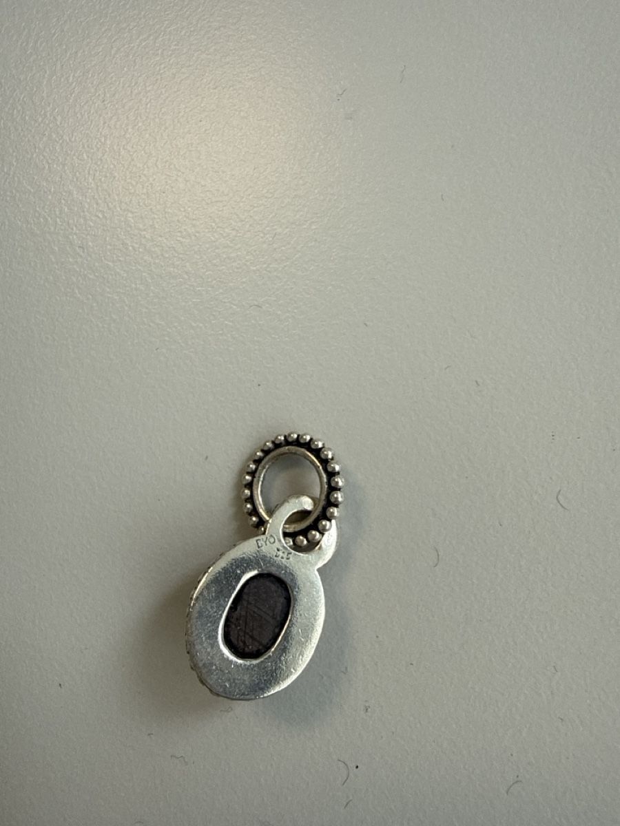 Olga Ribler Ciondoli: Silber Anhänger mit Stein, 28mm – Usato da Bassersdorf venduto da padriga68 1