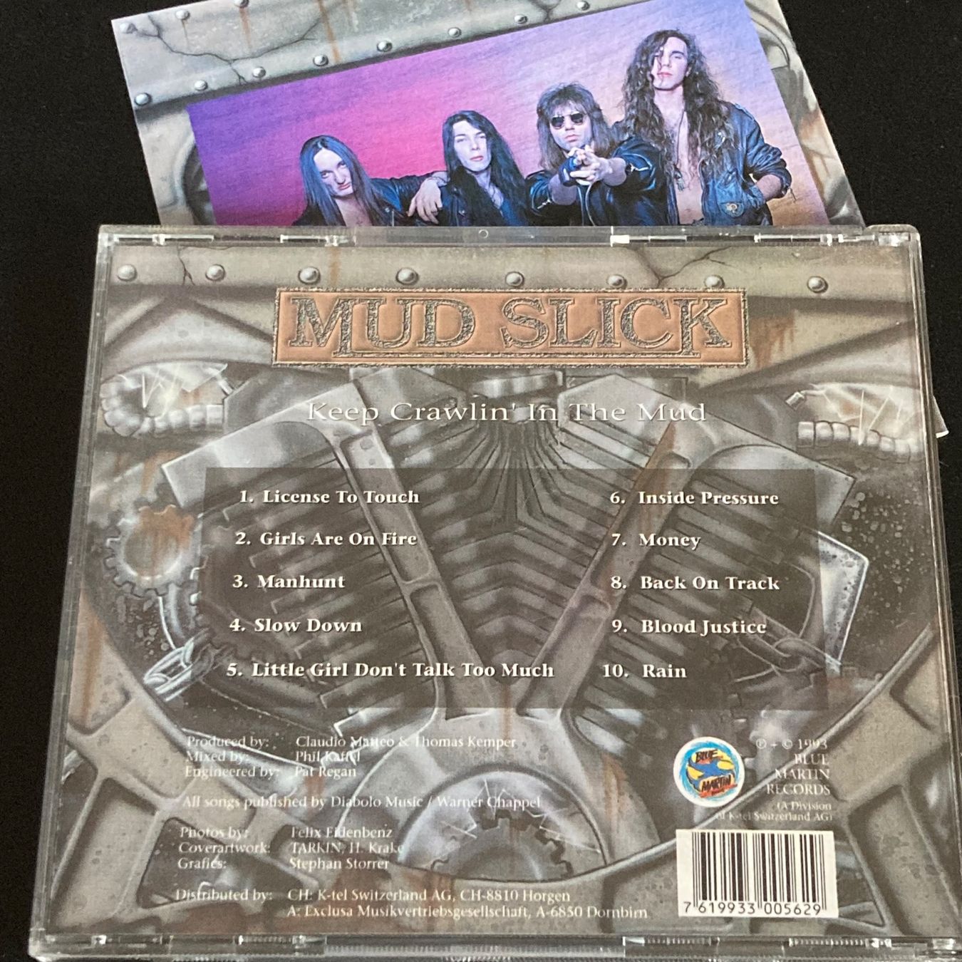 CD: Mud Slick - Keep Crawlin' In The Mud | Swiss Hard Rock – Usato da Bern venduto da Ntsamina 1