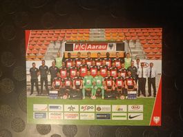 FC Aarau Saison 2015/16 - Autogrammkarte - 🇨🇭⚽