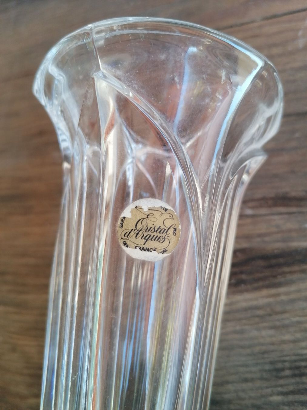 Vasi & Recipienti: Vase Soliflore cristal d'Arques – Usato da Chezard St-Martin venduto da Clocovale 3