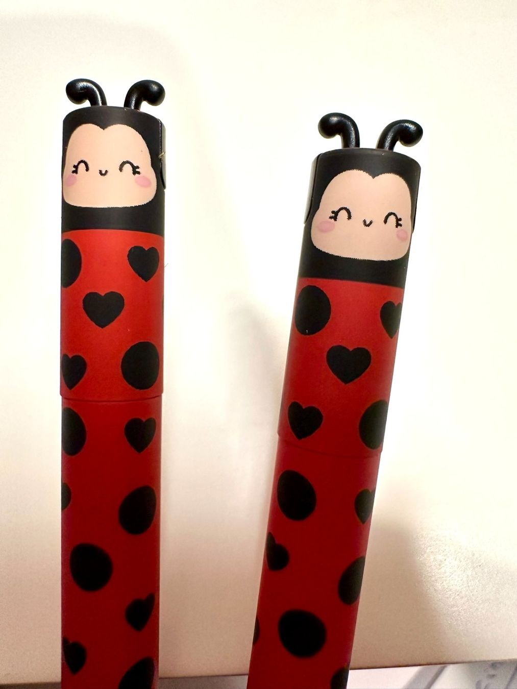 Legami Penna & Evidenziatori: 2x stylo Legami Coccinelle – Nuovo e nell'imballaggio originale da Bernex venduto da euma1976