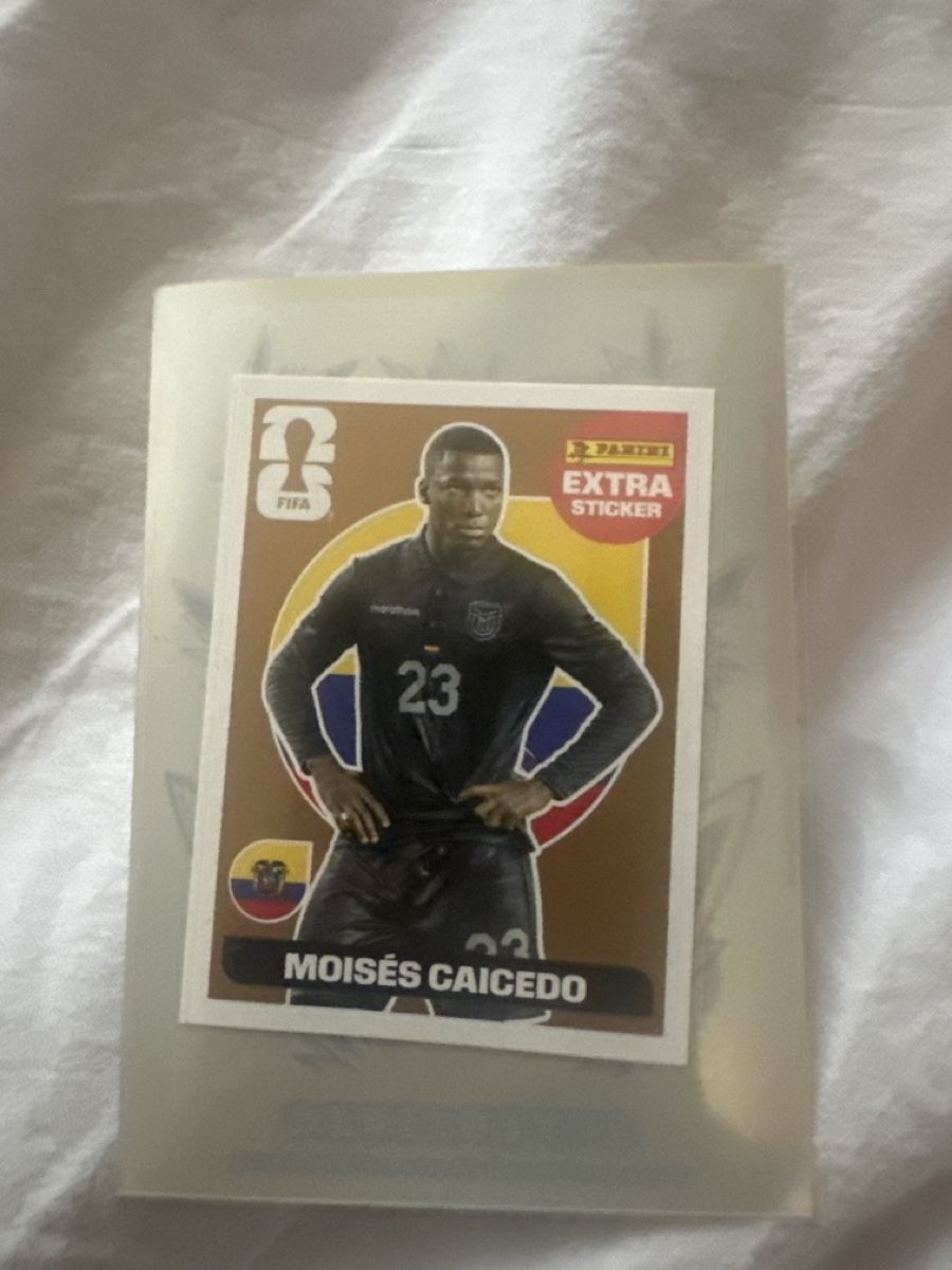Panini Sammelbilder & Trading cards: Panini Extra Sticker Moises Caicedo – Neu (gemäss Beschreibung) aus Liestal von alb_78qq