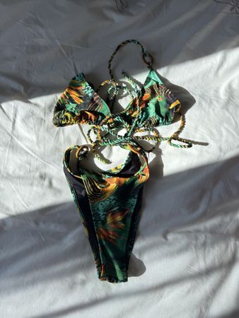 Tropical Nasty Gal Swimsuit Set