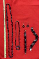 Eleganter, Hämatit Schmuck-Ketten-Armbänder-Ohrringe