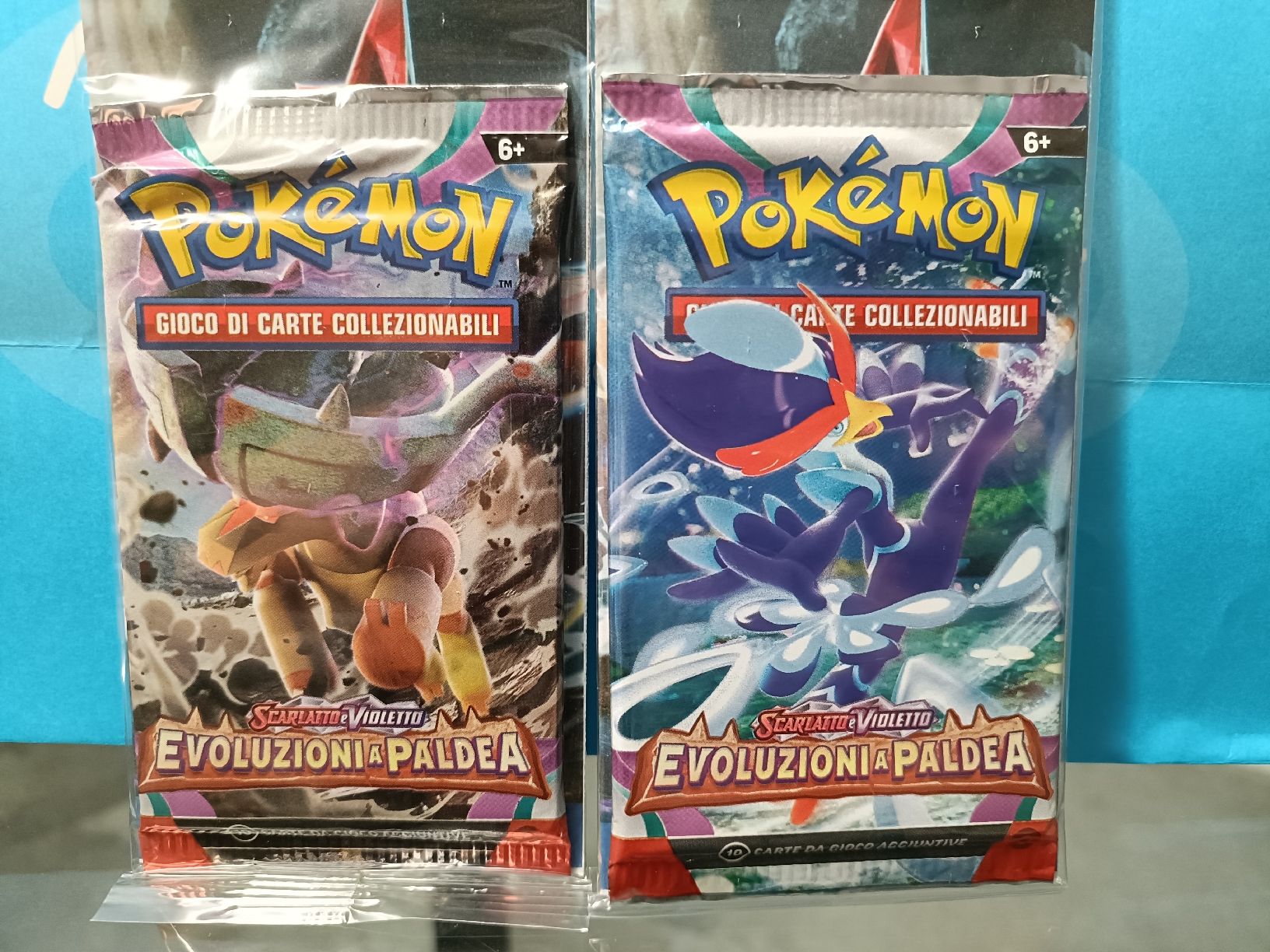 Pokémon Carte collezionabili: Pokémon 2x Evoluzioni a Paldea – Nuovo e nell'imballaggio originale da Lostallo venduto da cha_lx5j