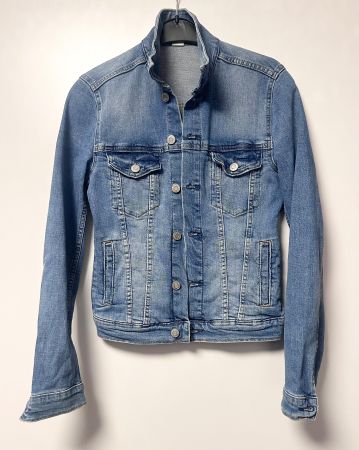 TOP - Gr 34/XS Jeansjacke blau