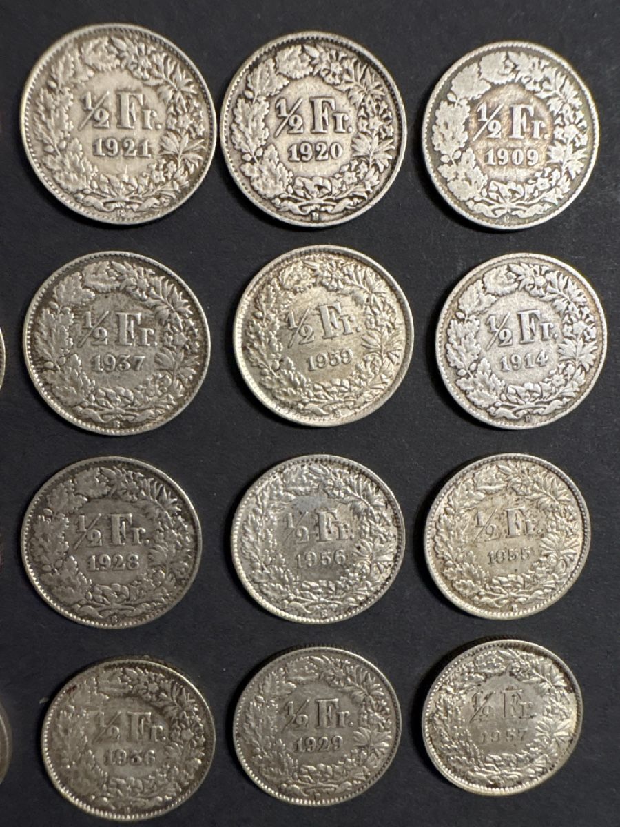 Toutes les monnaies: Schweizer Münzen – D'occasion à Flawil par Mum5 2