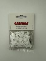 Gardinia X-Gleiter Maxi – 62 Stück – Laufkanal 5,3–6,3 mm