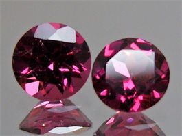 Grenats Rhodolite AAA 3 mm / 0.14 ct pièce