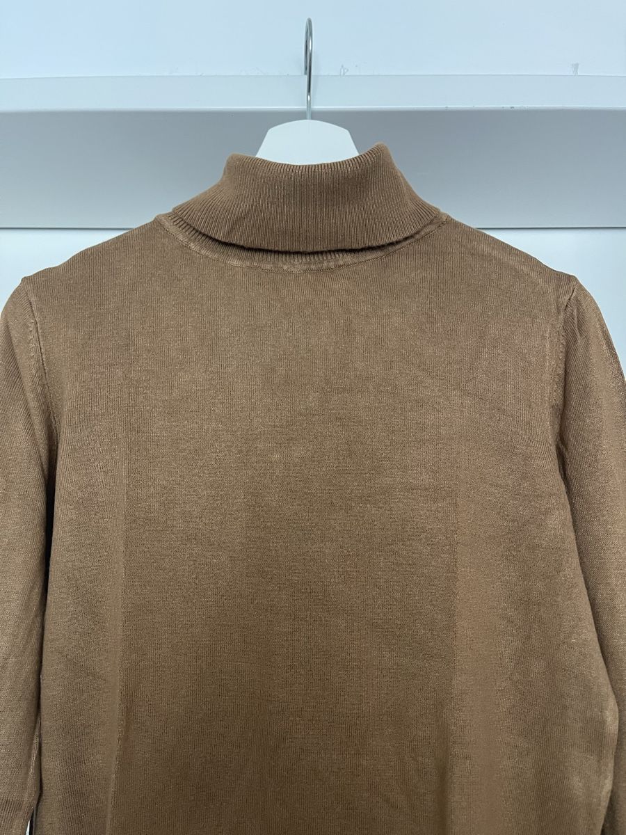 Vila Maglioni & Felpe: Rollkragenpullover braun / caramell Gr. M – Usato da Bremgarten AG venduto da arl_8nbf 1