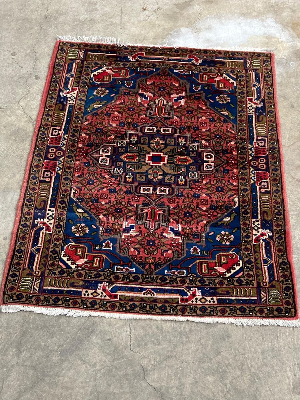 Tapis: Orientteppich, Grösse 138cm x 116cm – D'occasion à Niederhelfenschwil par Chleeblatt1938